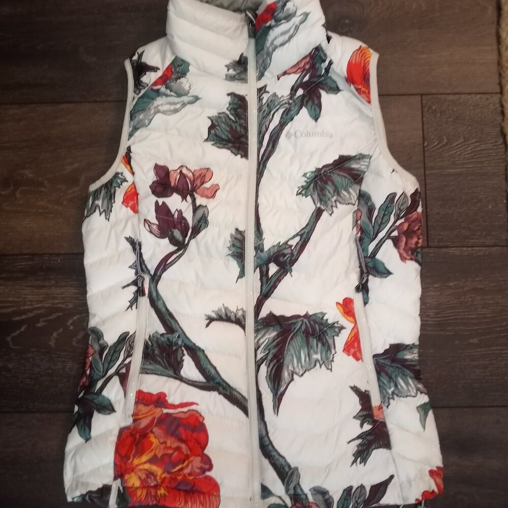 Columbia Omni-Heat Synthetic Down Vest Size Small